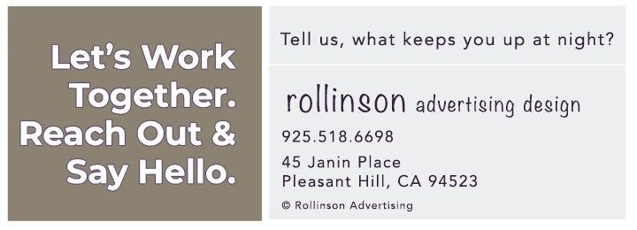 Rollinson business card banner